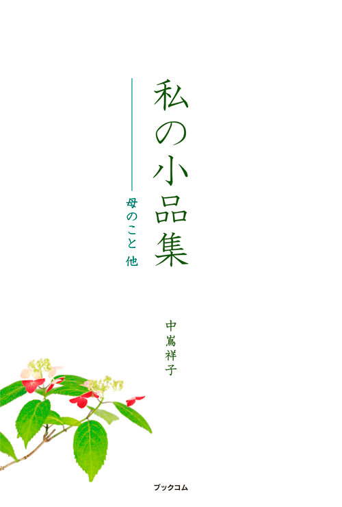 書籍画像「私の小品集」