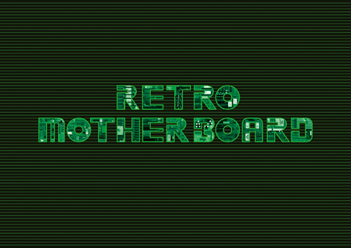 書籍画像「RETRO MOTHERBOARD」